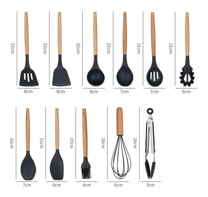 Utensilios de Cocina Siliconados