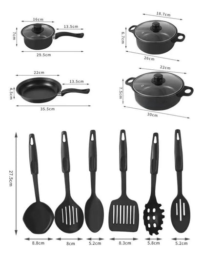 Juego De Utensilios De Cocina 13 Piezas